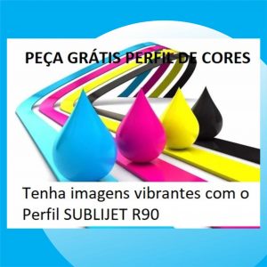 Perfil de Cores Para as Tintas Cromajet